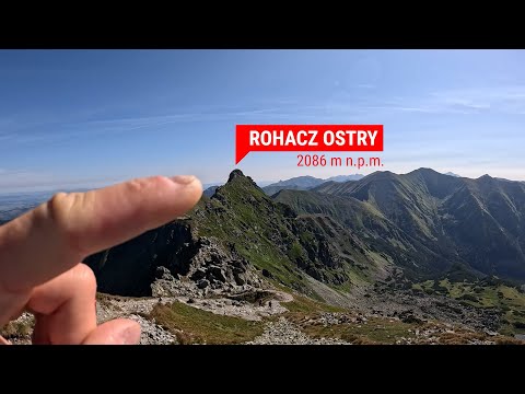 Orla Perć Tatr Zachodnich 04.08.2024, Rohacze, Słowacja