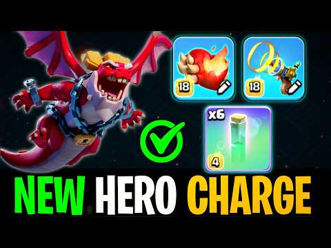 NEW Dragon Duke Charges are Broken For Use Every Strategy!!! RR is back With Dragon Duke Charge..Coc
