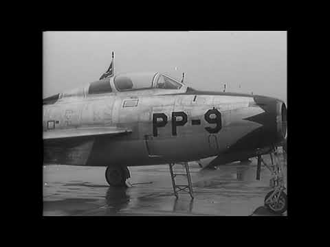 Republic F-84 Thunderstreaks for the Netherlands (1955)