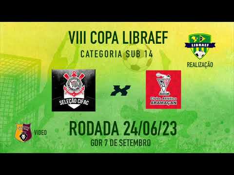 C A  ARAMAÇAN X SELEÇÃO CIFAC SUB 14