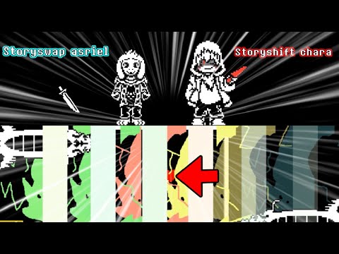 キャラとアズリエルの二人組…　Storyshift chara and Storyswap asriel Dreemur's Duo!