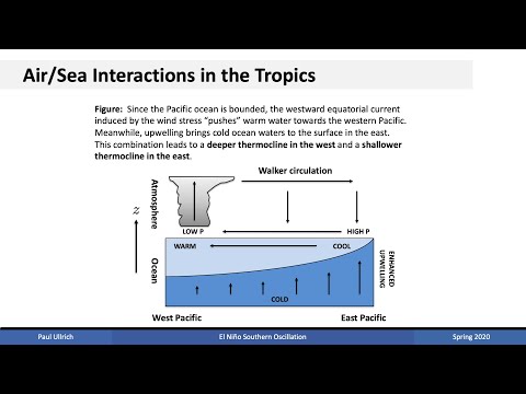 Climate Dynamics Lecture11b - El Niño Southern Oscillation