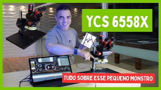 Conheça o Microscopio YCS6558X Zoom TOP - Meet the YCS6558X Zoom TOP Microscope