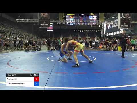 170 Lbs Round Of 128 - Dominic Joyce, Florida Vs Ryan Van Donselaar, Iowa 85ee
