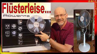 Rowenta Ventilator extrem leise - Alternative & Ergänzung zur Klimaanlage - Prima Klima Sommer 2025