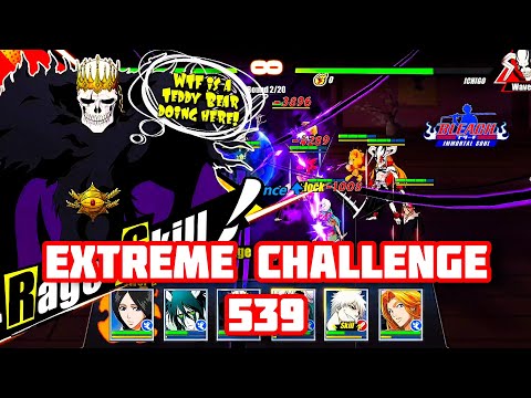 [F2P] Bleach Immortal Soul: Extreme Challenge 539 | Sir KONpachi Hurts us the Most🧸💥