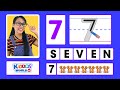 How To Write Numbers Learning To Spell And Read Numbers Counting Numbers From 1 To 10