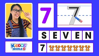 How to Write Numbers - Learning to Spell and Read Numbers - Counting Numbers from 1 to 10