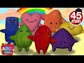 Color Songs Collection | Red, Orange, Yellow, Green, Blue, Purple, Pink - CoCoMelon