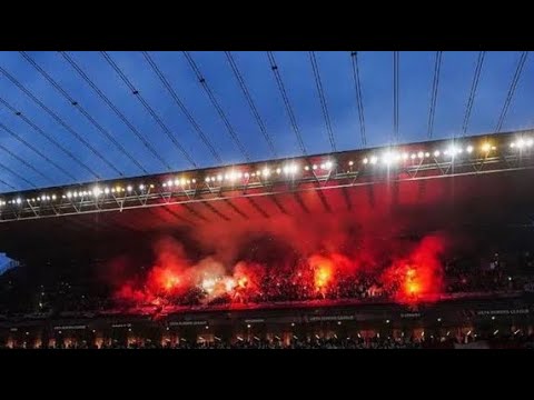 RANGERS FANS VS BRAGA AWAY