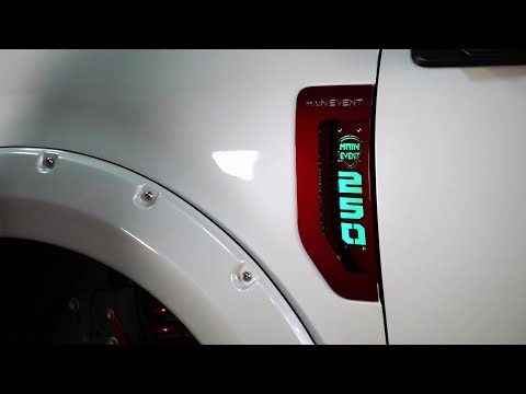Custom Side Fender Badge Removal and Install for 2017+ Super Duty® Trucks