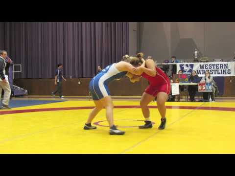 2012 Harry Geris Memorial Duals: 72 kg Brittney Rodriguez (Missouri) vs. Jenna McLatchy (SFU)