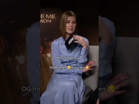 Isla, Rosamund and Ariana answering the BIG questions (new or OG Horsemen ofc) - Now You See Me: Now You Don't movie YouTube thumbnail