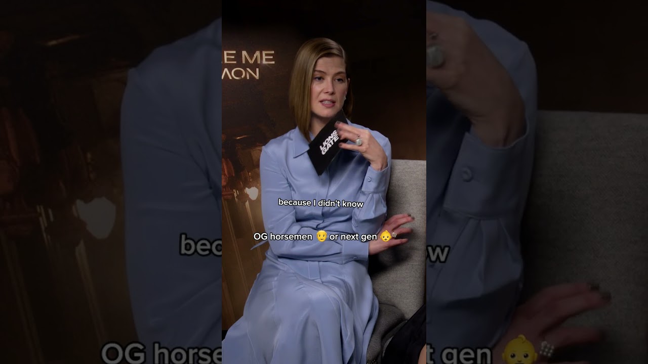 Isla, Rosamund and Ariana answering the BIG questions (new or OG Horsemen ofc)