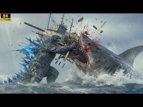Megalodon vs. Godzilla: The Great Clash of the Ocean Giants