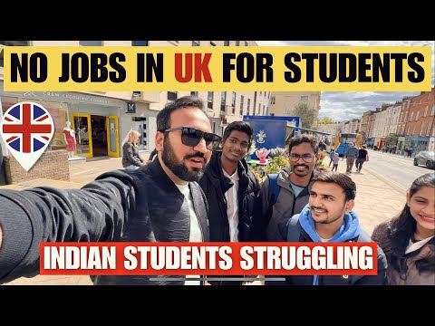 Reality Of International Students In UK | Students Are Struggling With No JOBS |  Indian Youtuber