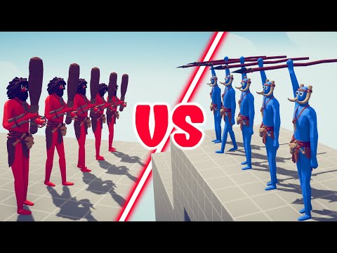 every MELEE TEAM vs RANGED UNITS - BATTLE FROM HIGHROUND | TABS - Totally Accurate Battle Simulator