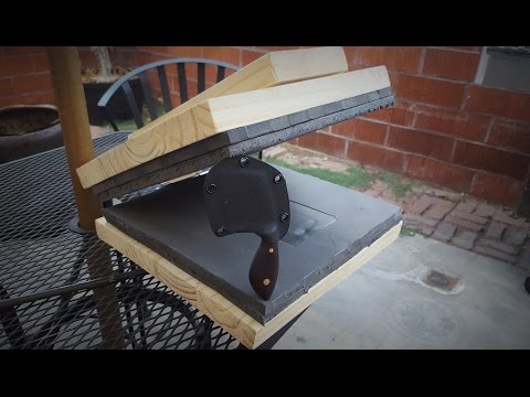 Making a $21 Kydex Press (And my first kydex sheath)