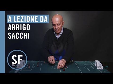 A lezione da Arrigo Sacchi: la tattica del Milan '88-'89 spiegata col Subbuteo