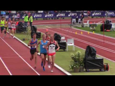 Racevideo 5000 mtr mannen NK atletiek 2018
