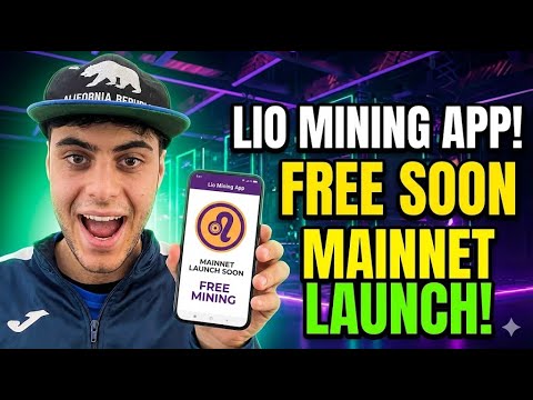 LIO Mining App MAINNET Launch Soon! (Claim Your Free Tokens NOW) 🚀#trading #crypto #btc