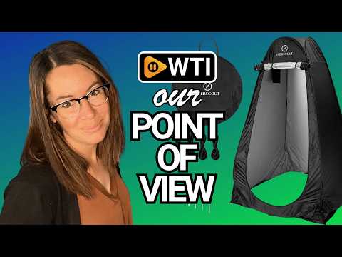 Upgraded Wider & 3 Window Portable Pop-Up Privacy Tent. Outdoor Shower - WTI product video review