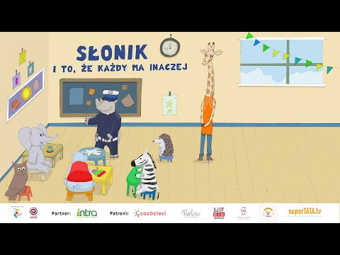 SŁONIK W PRZEDSZKOLU – cz. 2. Słonik i to, że każdy ma inaczej – słuchowisko | Teatr MŁYN