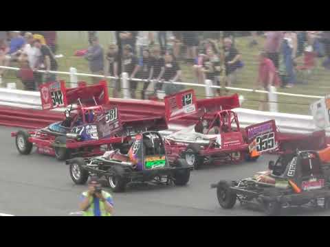 Brisca F2 Stock Car Racing- Hednesford Hills Raceway 29.6.2025- Heat 1