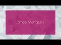 Jonas Marquez Appearance