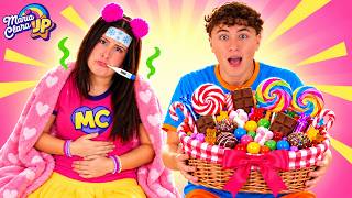 Maria Clara COMEU Muitos Doces, E AGORA?! 🍬🤢 | Maria Clara e JP