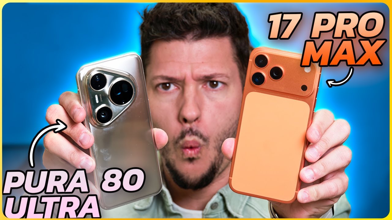¿HUAWEI planta cara al iPhone?  17 Pro Max vs Huawei Pura 80 ULTRA