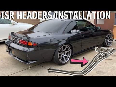 ISR Headers Install+Sound clips 240sx