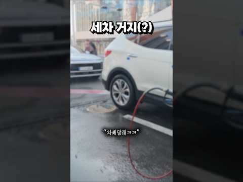 바쁜데 세차는 왜