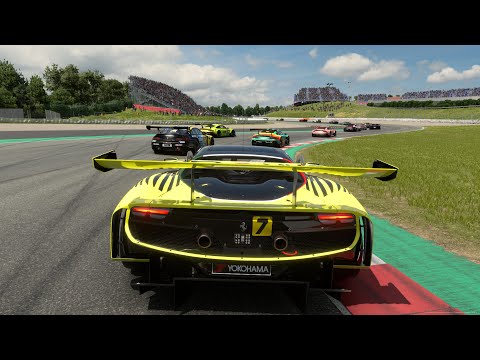 GT7 | Daily Race B | Circuit de Barcelona-Catalunya GP Layout No Chicane | Ferrari 296 GT3