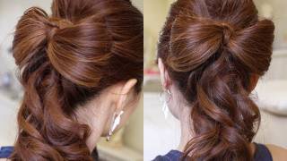 Beautiful Wedding Hair Bow Tutorial