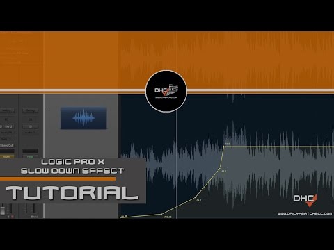 How To Do The Logic Pro X Slow Down Record Effect Tutorial  #DailyHeatChecc