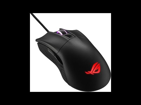 ASUS ROG Gladius II Core Gaming Mouse: Lightweight & Ergonomic