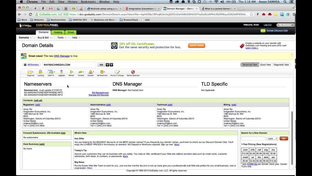 Multisite setup using a single Drupal instance