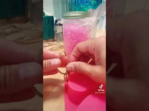 Baked String FRESHIE #freshie #bakedstringfreshie #diycarfreshner