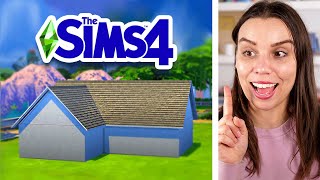How to build a house in The Sims 4 (Building Basics)