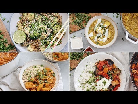 HOW TO MAKE VEGAN CURRY | 4 Simple Recipes