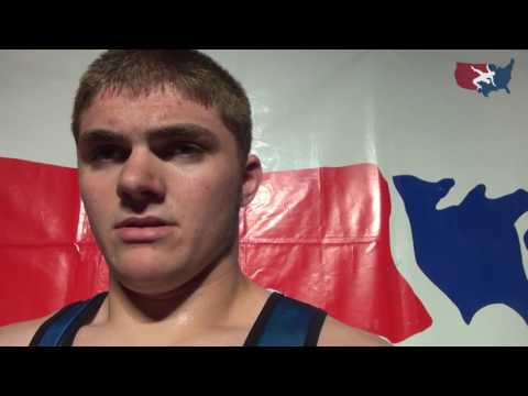 Spencer Trenary, 2016 Cadet Greco-Roman Nationals champion at 285 lbs.