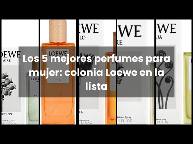 Vídeo relacionado con Loewe Solo, Agua de tocador para mujeres - 100 ml.