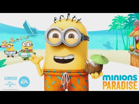 Minions Paradise - Phil Tries To Turn An Island Into A Paradise (iPad Gameplay, Playthrough) Video