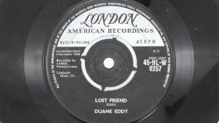 Duane Eddy ‎– Lost Friend - Side B - London Records - 45-HL-W 9257 [1960]