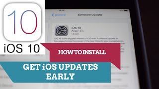 How To Install iOS Public Beta on iPad & iPhone | How To Get iOS Updates EARLY