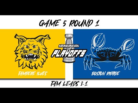 NSHL - ROUND 1 GAME 5 | Tampere Ilves @ Boston Riptide