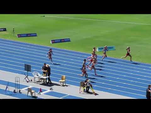 Ht1. 100m U15 Women, Australian Junior Championships, QSAC 13 April 2023