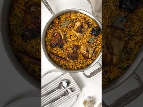 Chicken and Rice Kabsa | Arabian flavourful dish