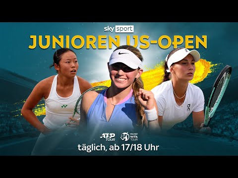 US Open Juniorinnen mit Stusek, Stojsavljevic und Goto | Sky Sport Tennis Juniors-Week